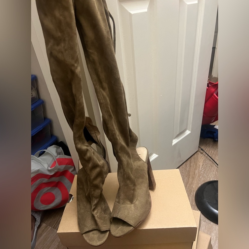 Brown boots